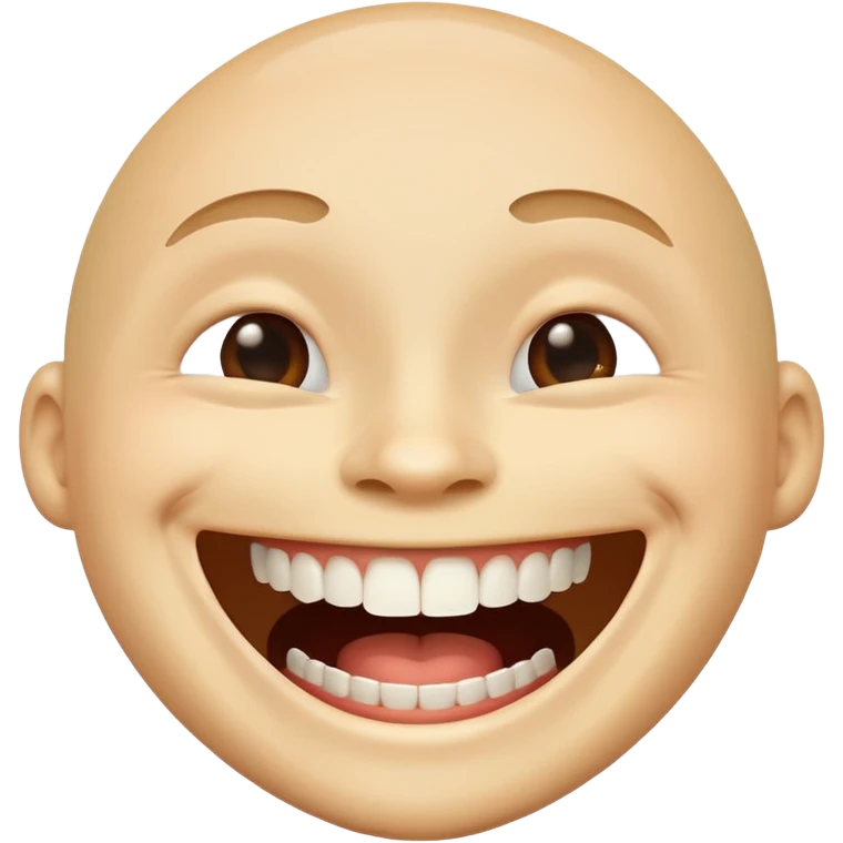 Laugh hard emoji