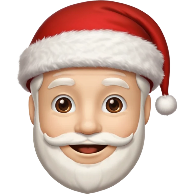 man with santa cap  emoji