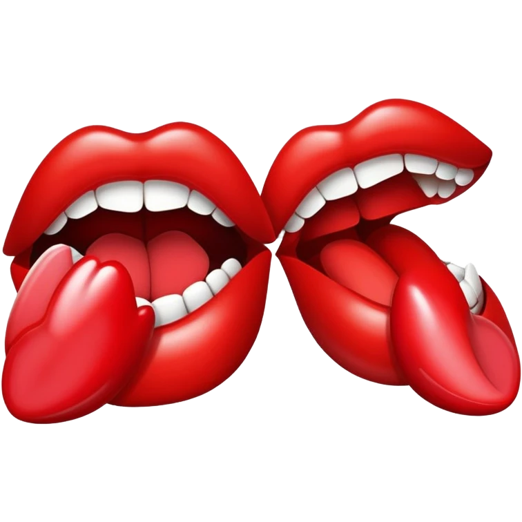 Lip bite emoji emoji