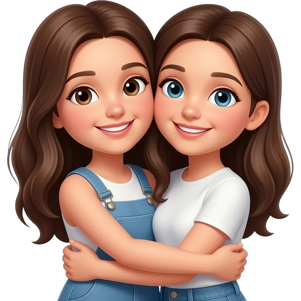 Romi and Mira عايز بيحضنوا بعض emoji