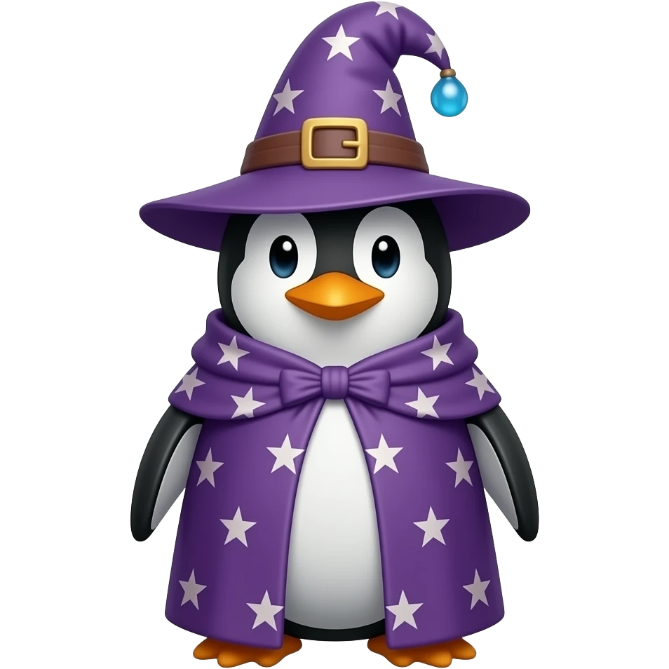 hazme un pingui mago emoji