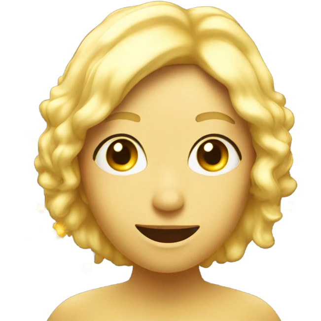 golden sparkles emoji