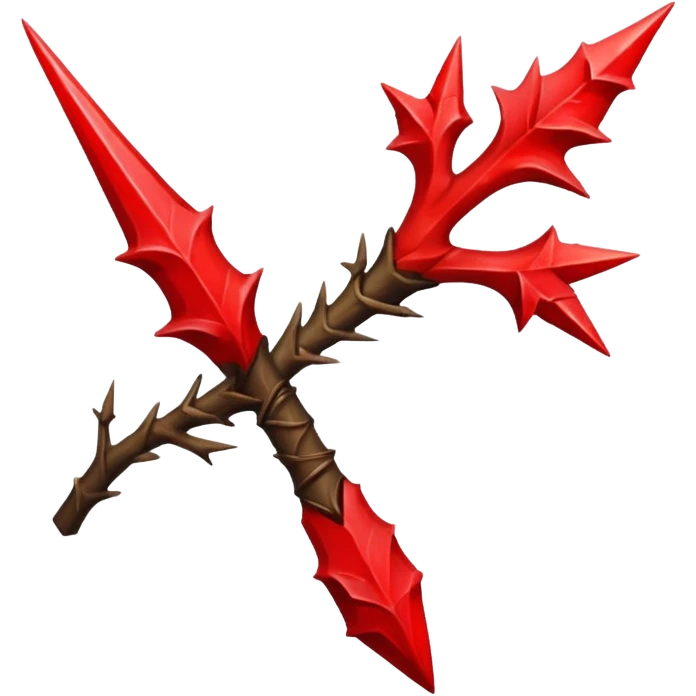 red thorn t emoji