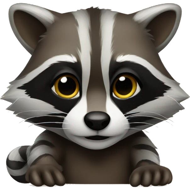 racoon doing domain expansion malevolent shrine emoji