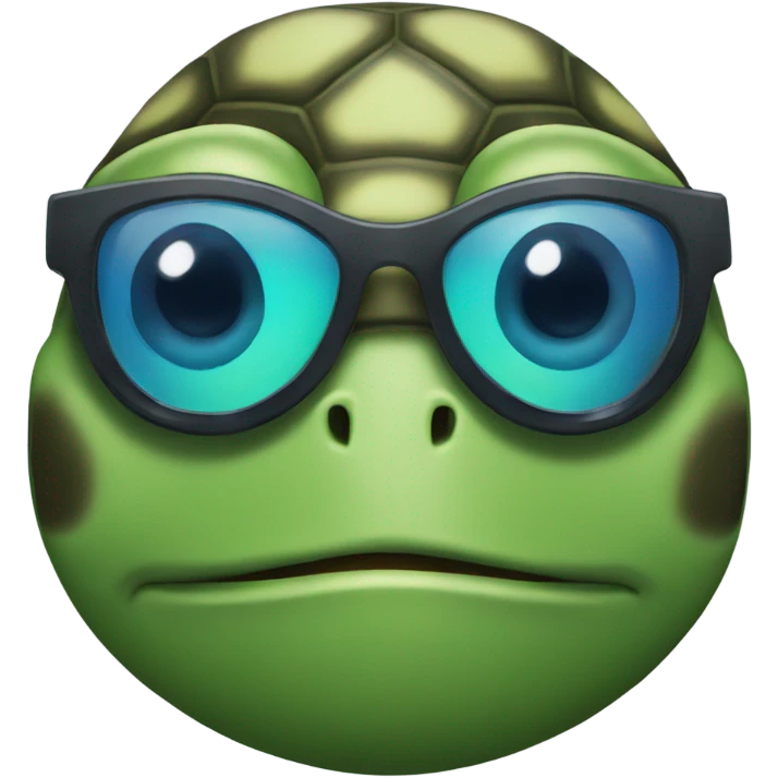 Turtle dj emoji