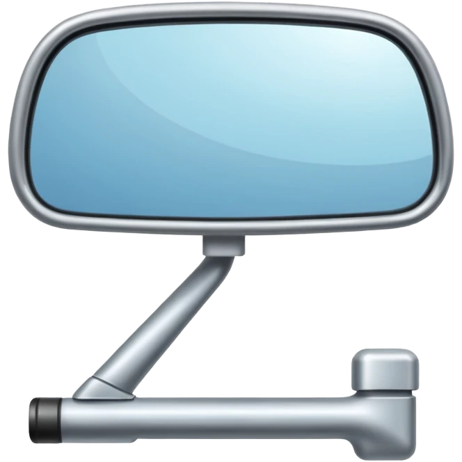 rearview mirror emoji