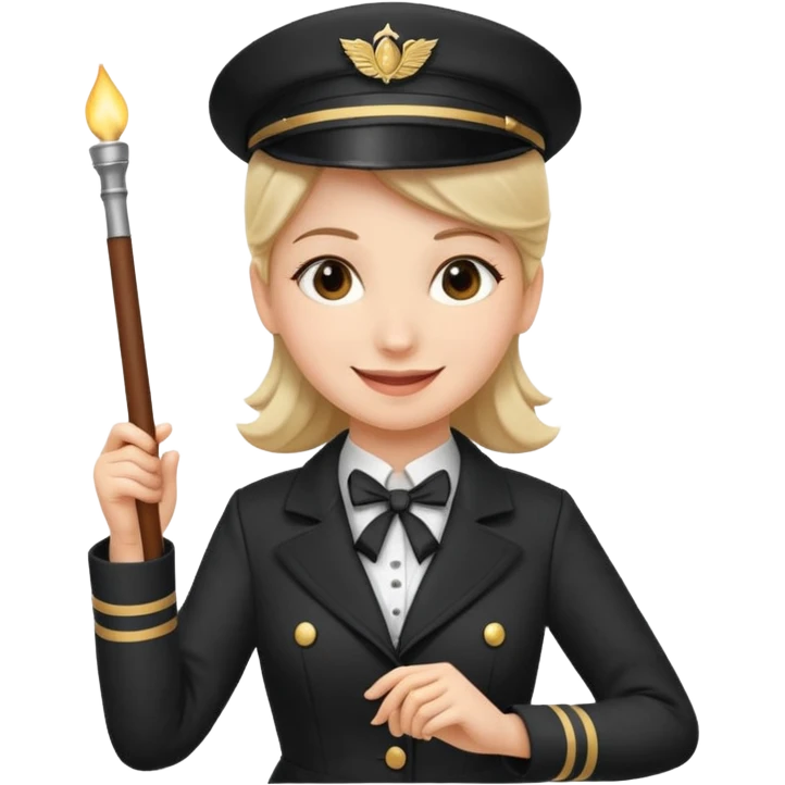 Female conductor emoji emoji