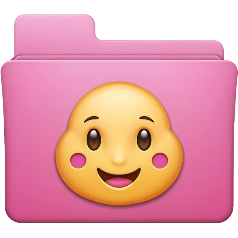 folder pink emoji