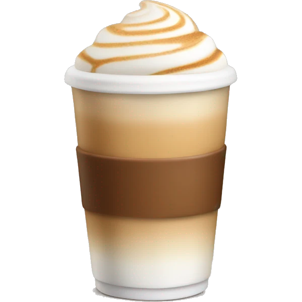 Coffee latte emoji
