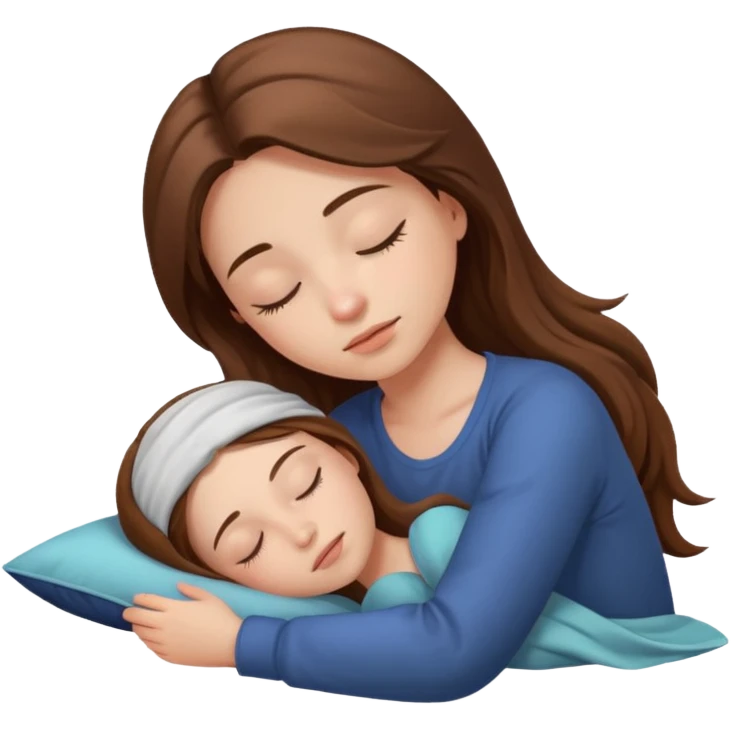 Girl sleeping emoji