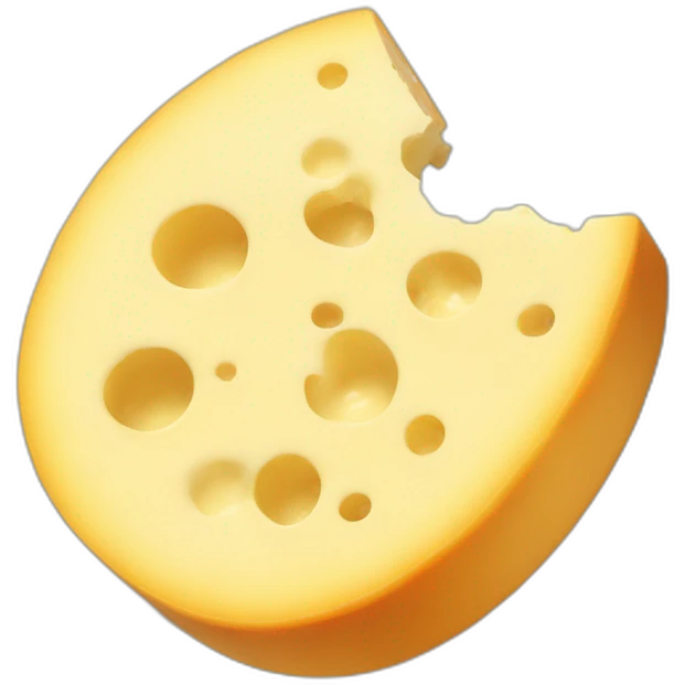 half wheel cheese emoji