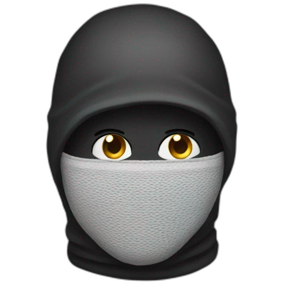 balaclava emoji