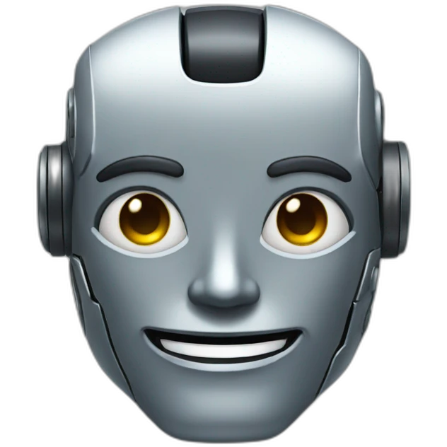robot wink emoji