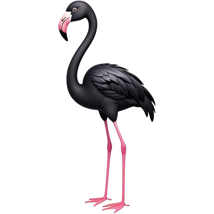 Sleep token mascot Jerry the black flamingo emoji