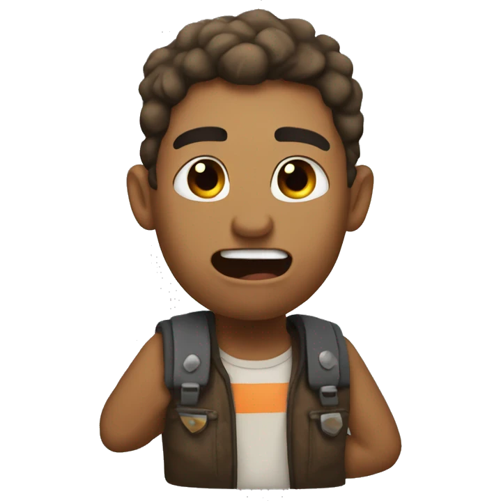 Me being like a rock telling you to bring it emoji