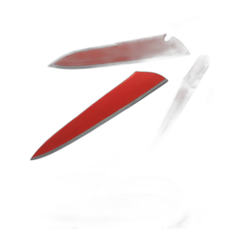 Red knife emoji