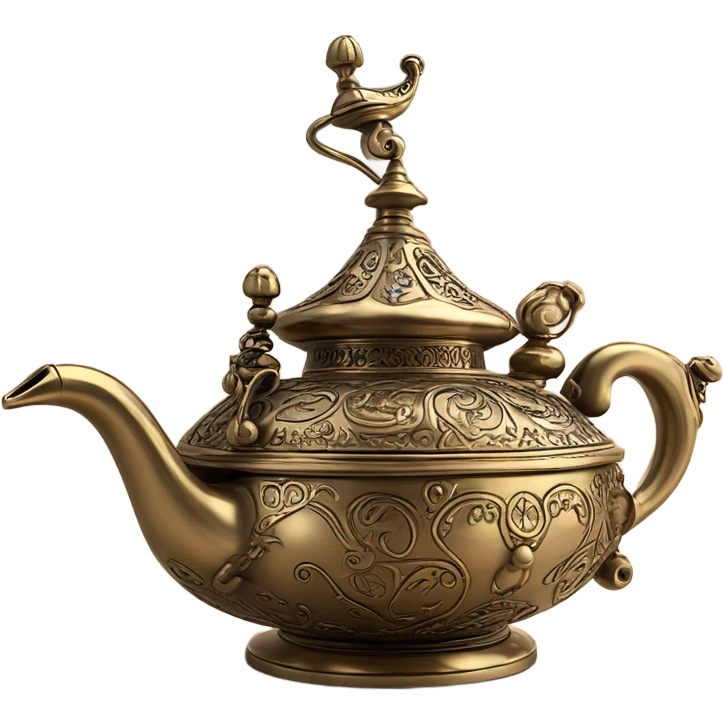 Genie lamp emoji