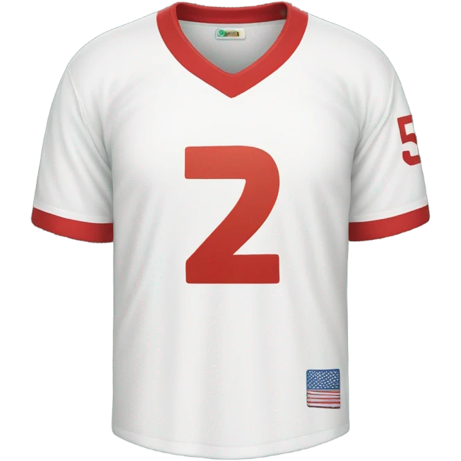Number 5 money Jersey  emoji