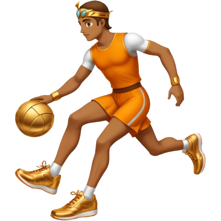 Hermes wings track shoes mythologic god emoji