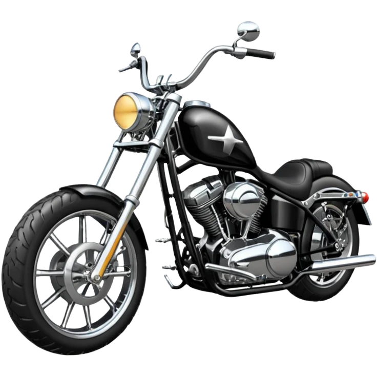 chopper motorcycle australian flag.  I like the first image.  switch to be facing left. remove flag.  change tank flag to southern cross emoji