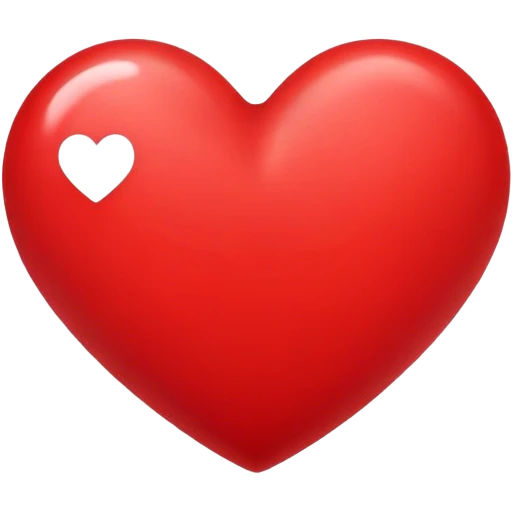 red hear emoji