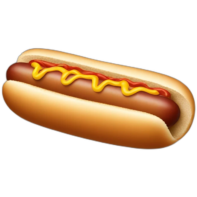 hot dog emoji