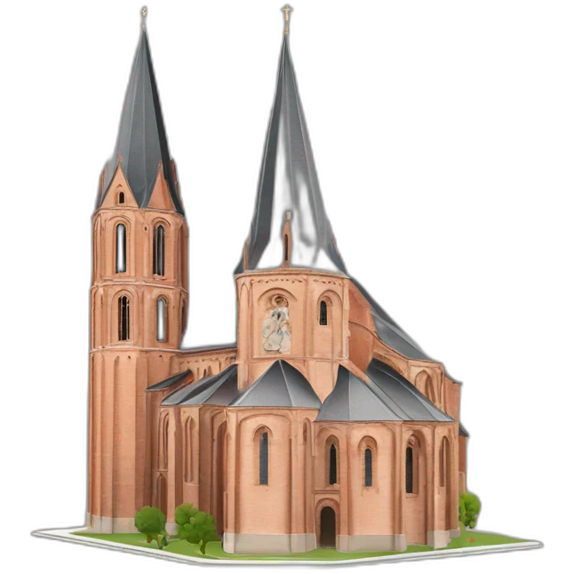 Basilique Saint Sernin Toulouse emoji