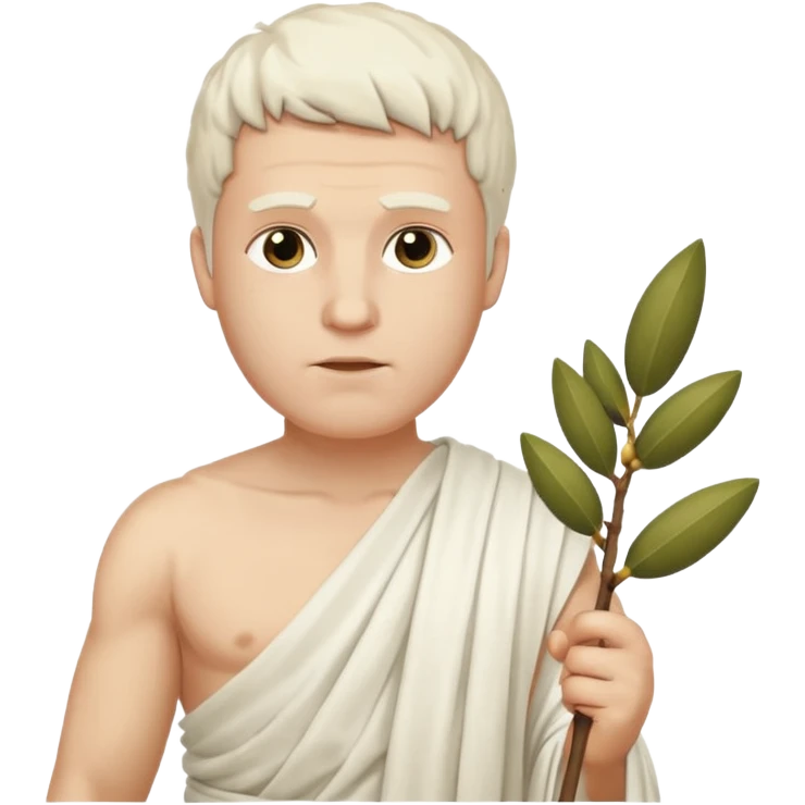 man white ancient greek people emoji
