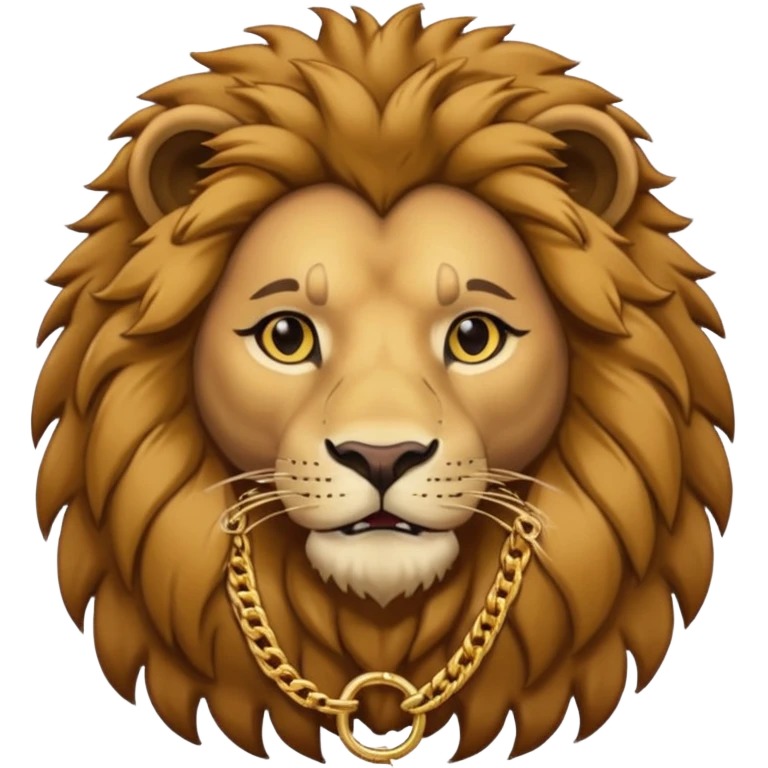 Lion rapper emoji