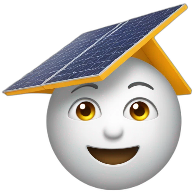 Intelligent photovoltaic emoji