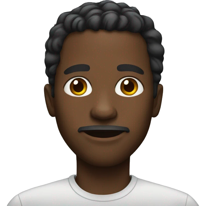 Black man emoji