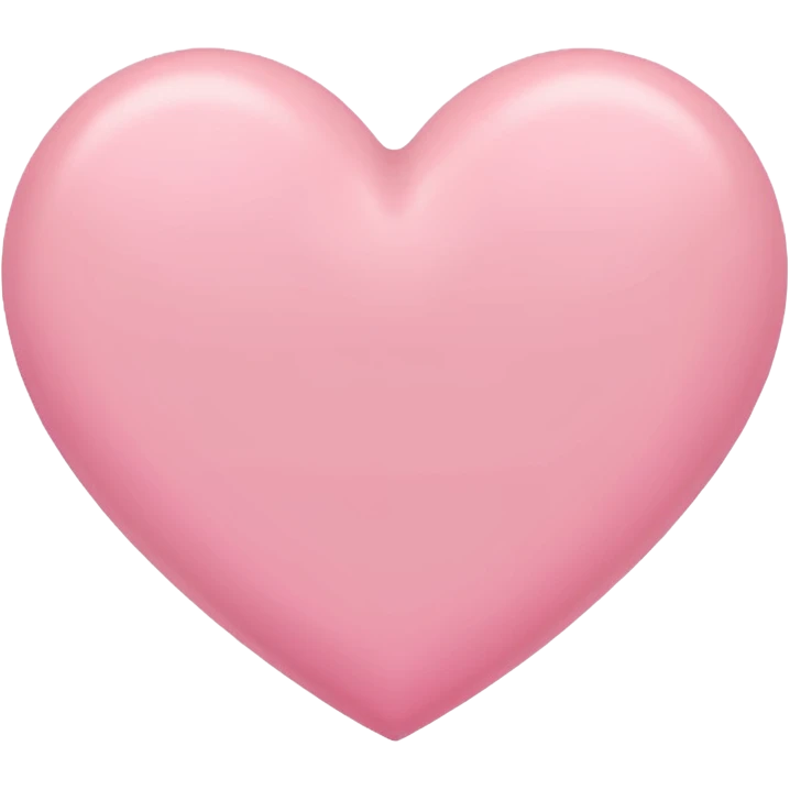 pink heart pastel emoji