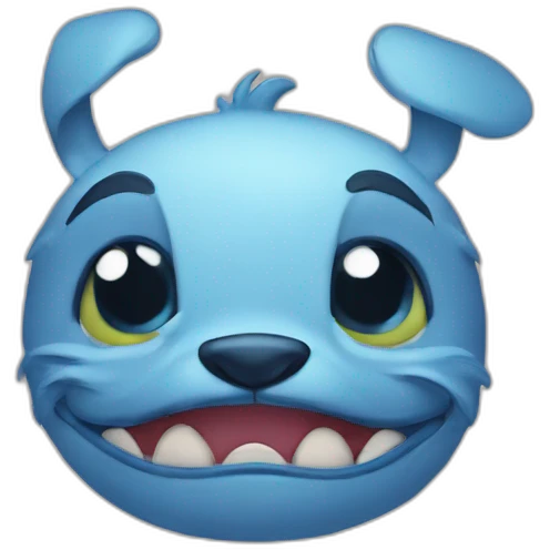 Sweet stitch emoji
