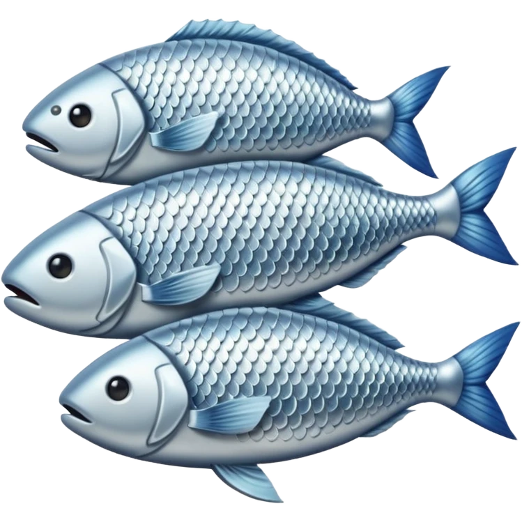 pile of fish from Jesus miracles emoji