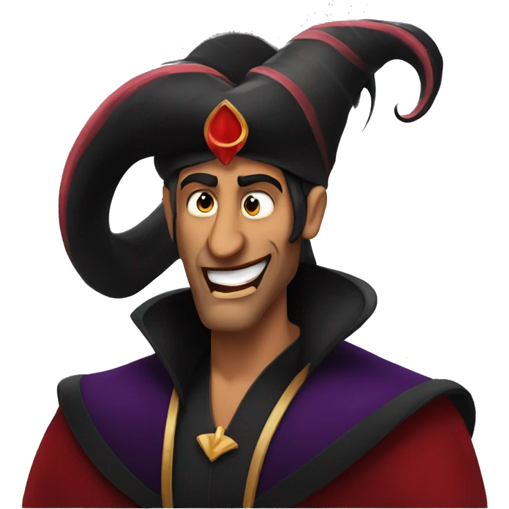 evil cruel Jafar emoji