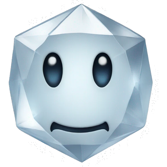 white crystal emoji