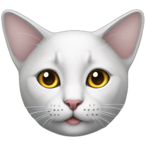 Personne avec des oreilles de chat emoji