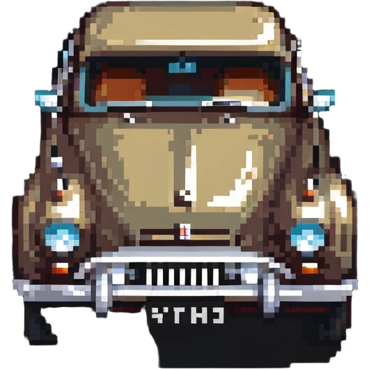 Classic vintage car emoji