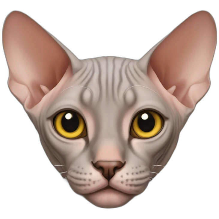 Chat sphynx emoji