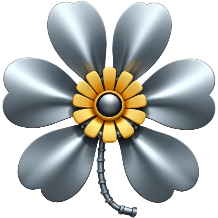 Computer Flower emoji