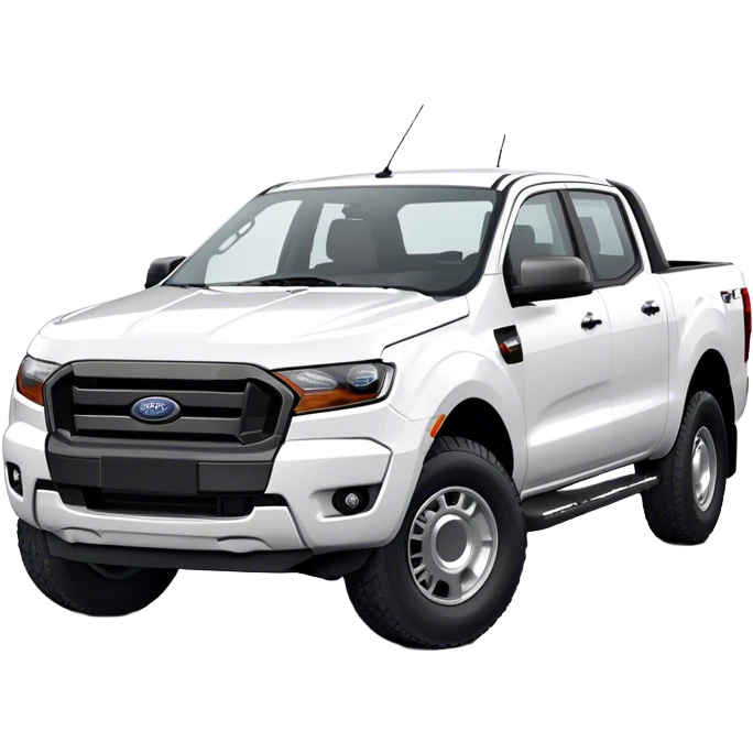 Ford Ranger - Ford (Model Year: 2024) (Iconic colour: White) emoji