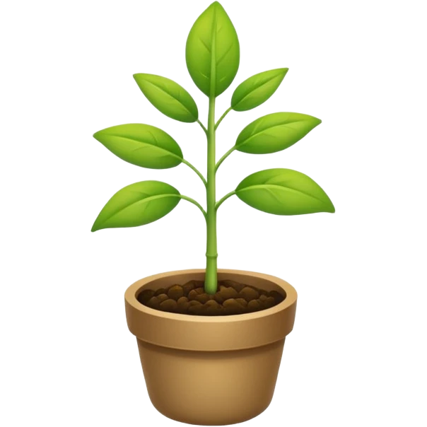  A Seedling growing emoji