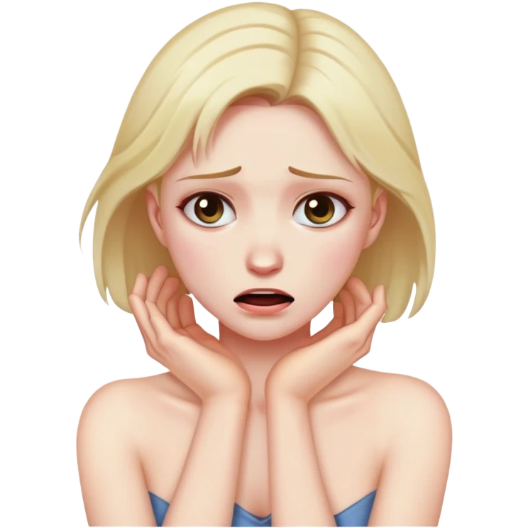 chocking around neck emoji