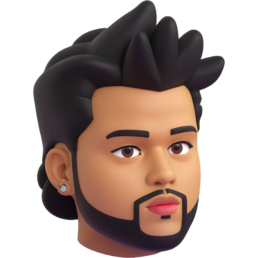 the weeknd emoji