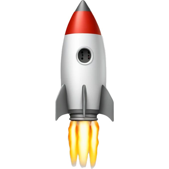 rocket with electric plug  emoji
