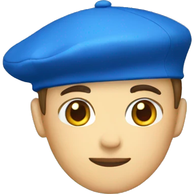 beret blue emoji