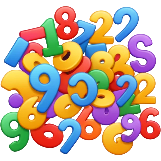 willekeurige getallen emoji