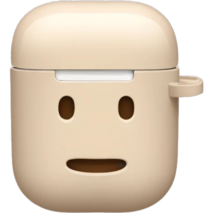 Airpods beige emoji