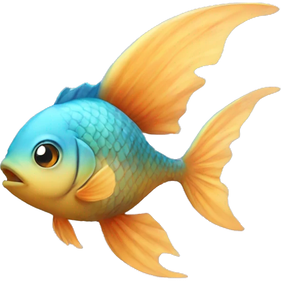 fish with wings emoji