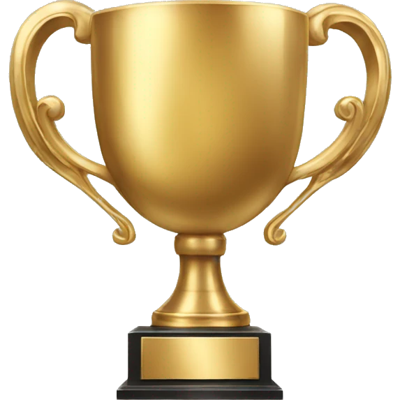 trophy gold emoji